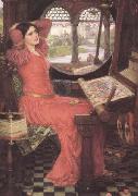 John William Waterhouse, i and Half-sick of shadows said the Lady of Shalott (mk41)